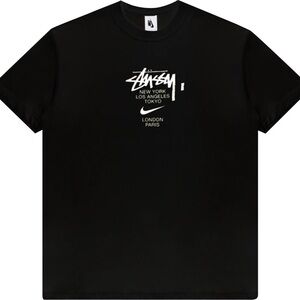 Nike x Stussy International Tee 'Black'